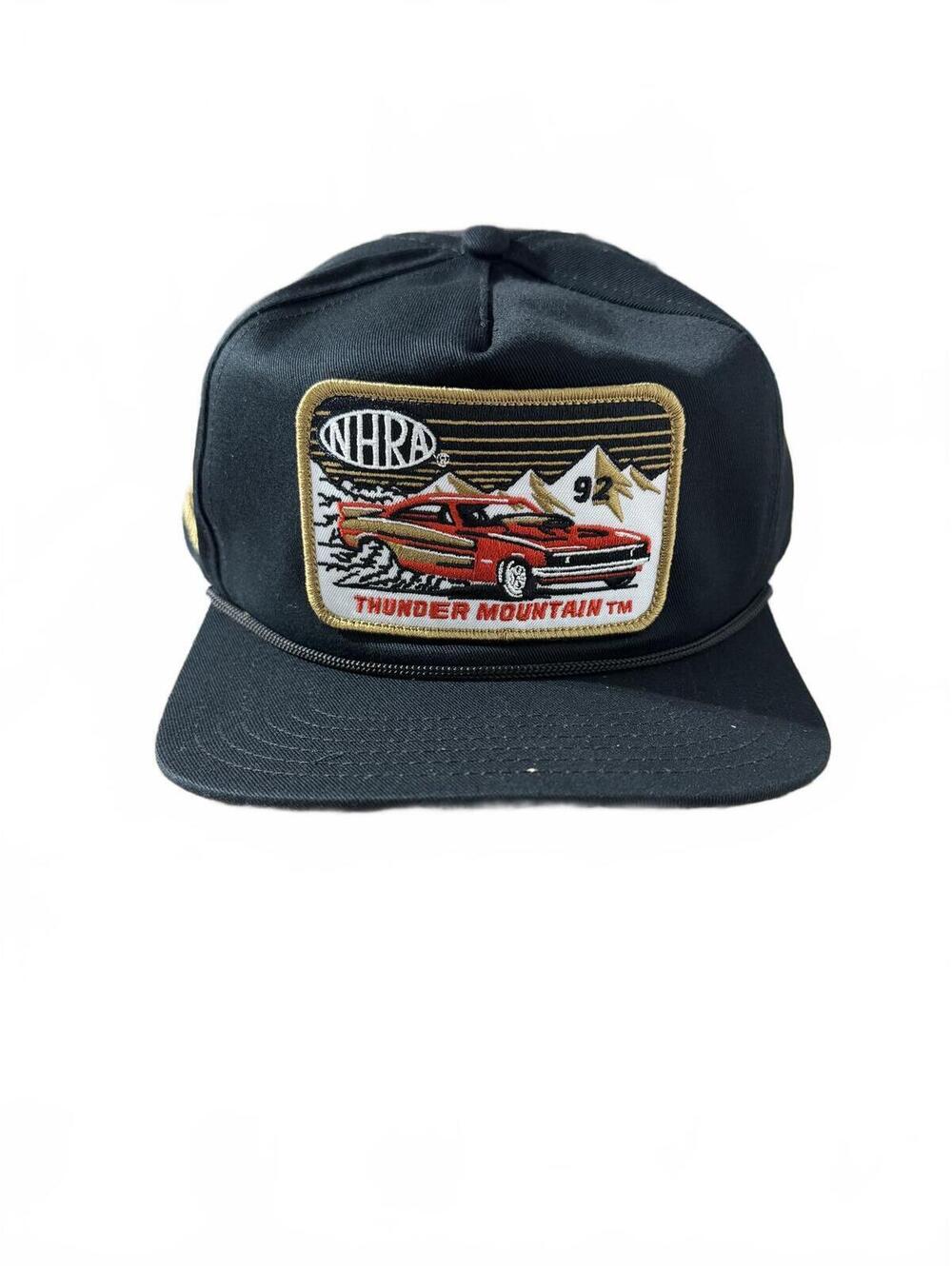 National Hot Rod Association "Thunder Mountain" Historical Rope Hat